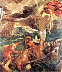 Jacopo Robusti Tintoretto Canvas Paintings - St. Mark Saving a Saracen from Shipwreck